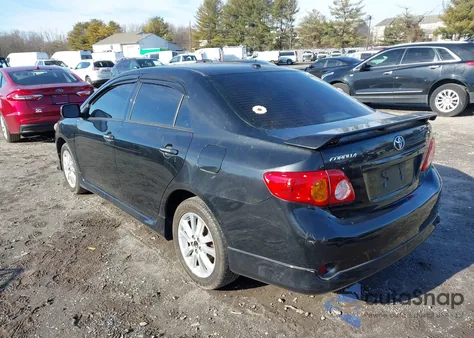 2010 Toyota Corolla S from USA, damaged, VIN 2T1BU4EE4AC456485